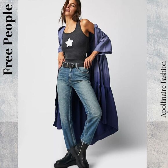 FREE PEOPLE MOLLY CARDI HOODIE IN BLACK BIRD SMALL NEW - Picture 4 of 8